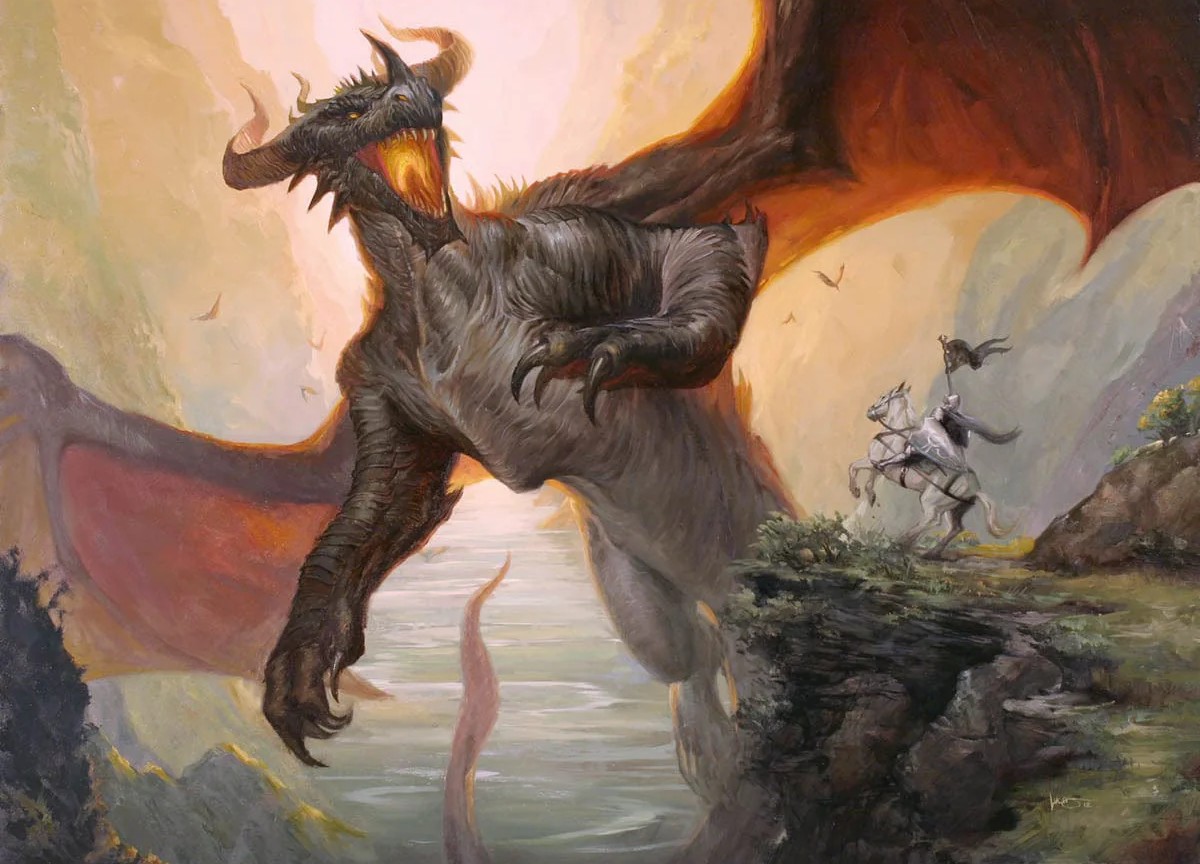 Scourge of Valkas, dragon